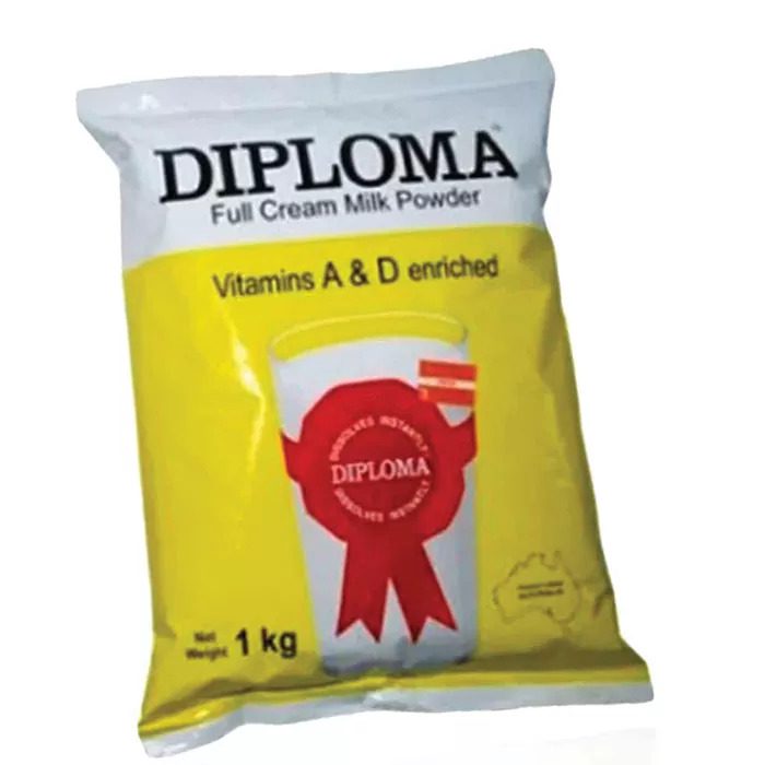 Diploma Full Cream Milk Powder (Foil Pack) 1Kg