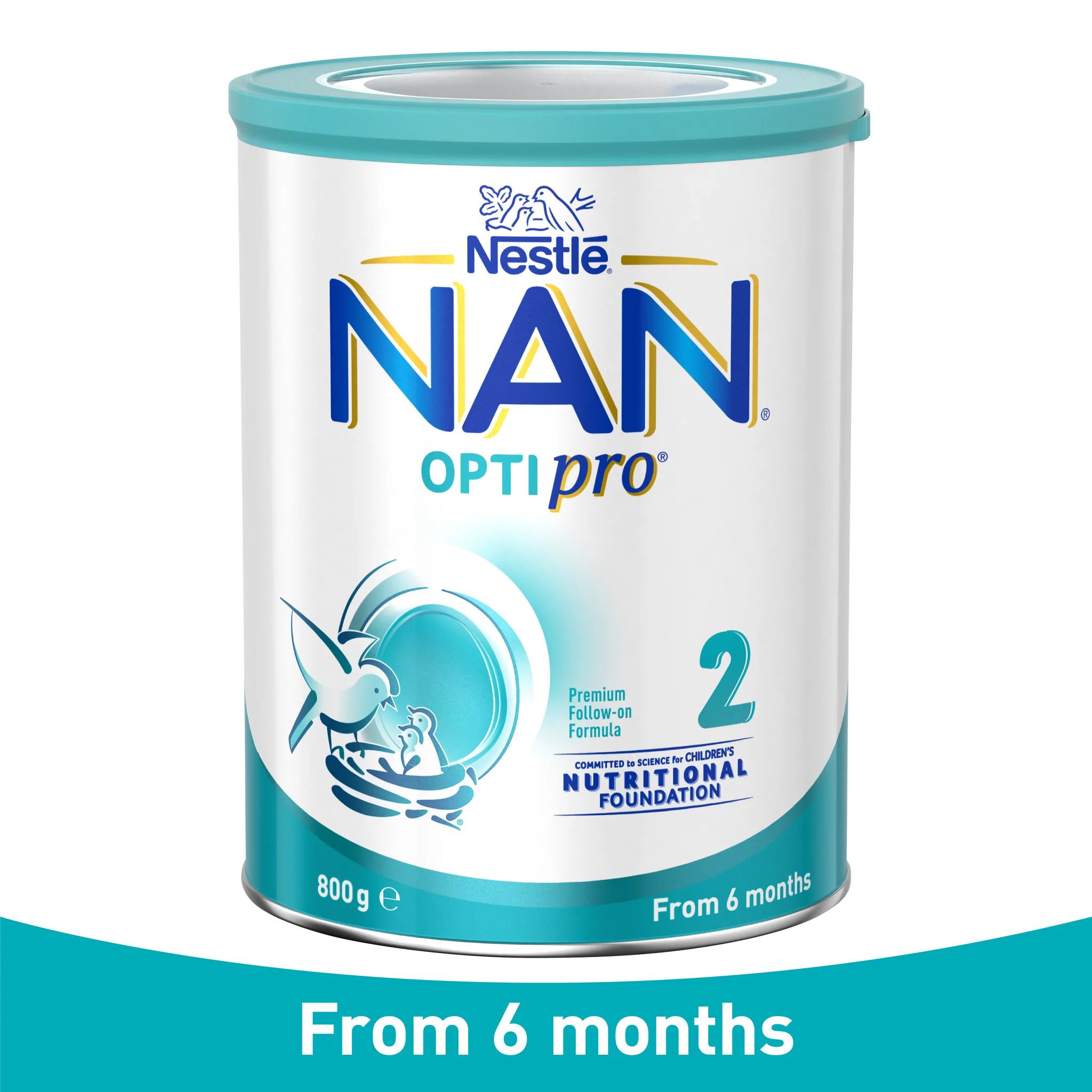 NAN 2 OPTIPRO Infant Formula Milk (From 6 to 12 months) 800 gm ( Dubai )