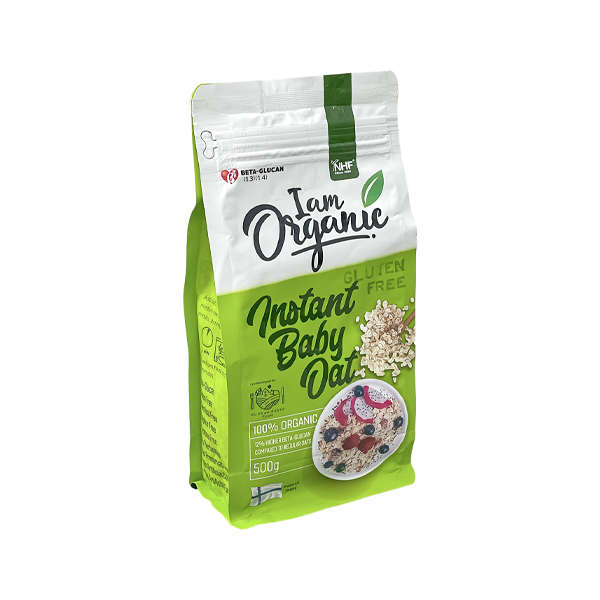 I Am Organic Instant Baby Oats 500gm Gluten Free (Finland)