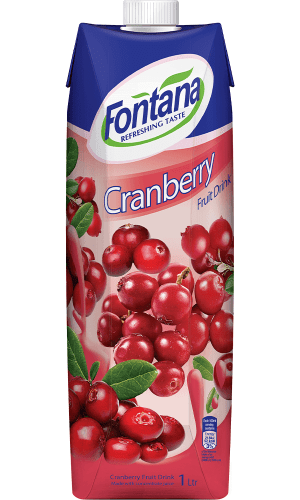 Fontana Cranberry juice 1 Litter