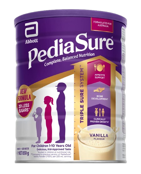 PediaSure Formula Milk 850 gm For (Children 1-10 Years) Vanilla Flavor (Newzealand)