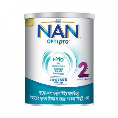 NAN 2 OPTIPRO Infant Formula Milk (From 6 to 12 months) 400 gm ( Bangladeshi )