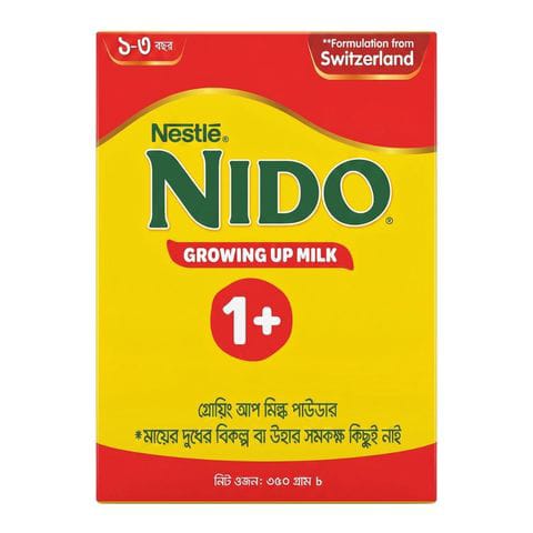 Nido 1+ Growing Up Milk Powder 350 gm BiB (1-3 years)